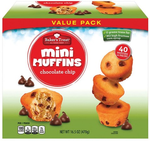 Mini Muffin Value Pack - Chocolate Chip