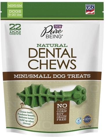Premium Molded Dental Chews for Dogs Mini/Small Size