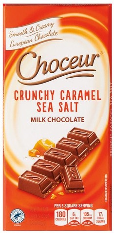 Milk Chocolate Bar with Crunchy Salted Caramel