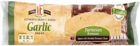 Parmesan Romano Garlic Bread