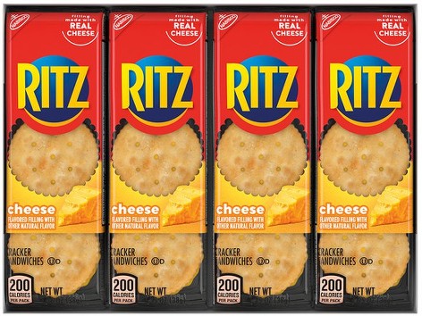 Cheese Sandwich Crackers, Snack Packs