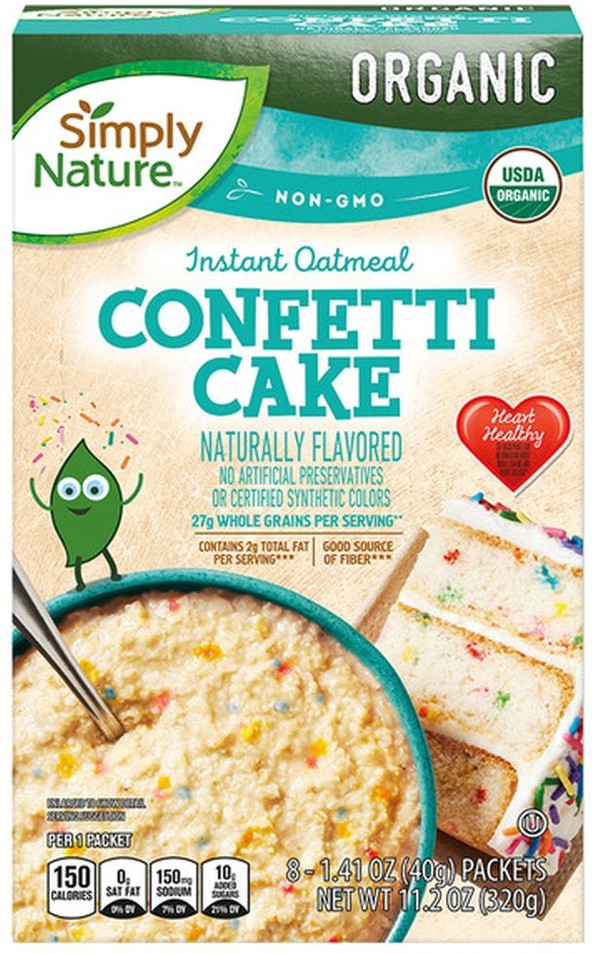 Confetti Cake Oatmeal