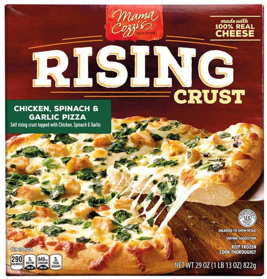 Chicken Spinach & Garlic Pizza