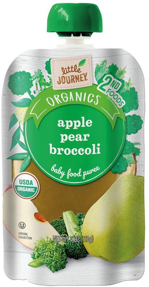 Apple Broccoli Pear Baby Food Puree