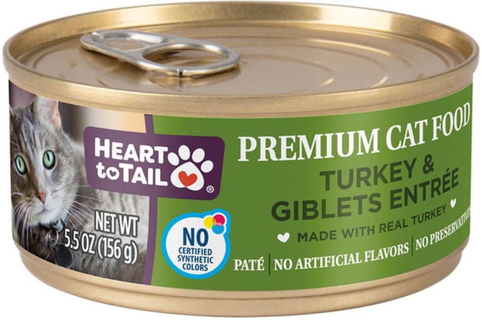 Turkey and Giblets Canned Cat Food