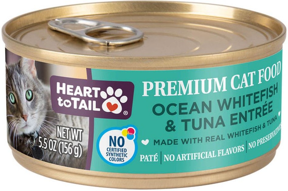 White Fish and Tuna Canned Cat Food