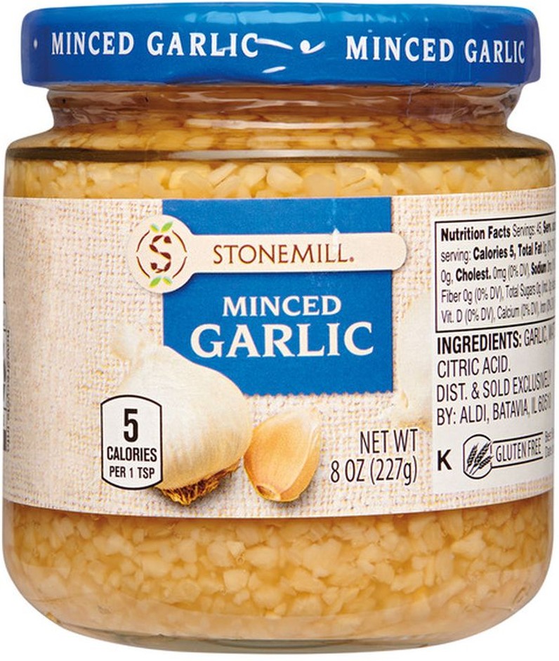Minced Garlic in Water