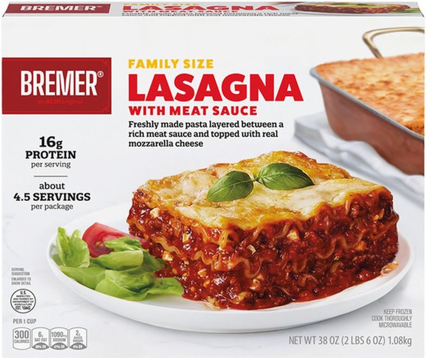 Lasagna with Meat Sauce