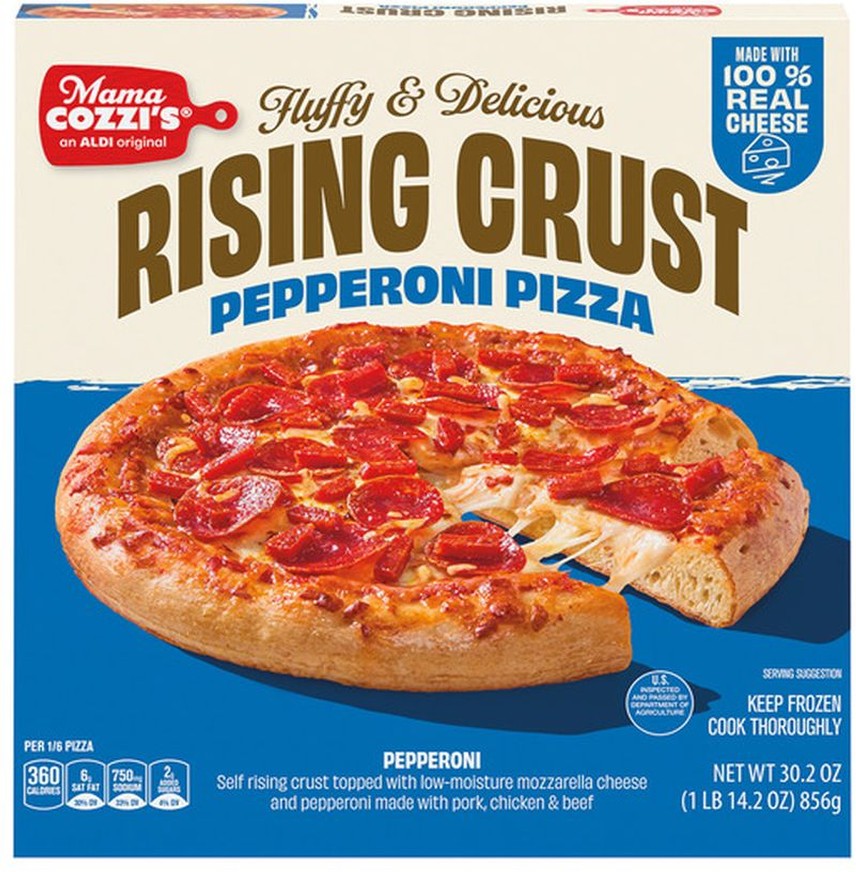 Pepperoni Rising Crust Pizza