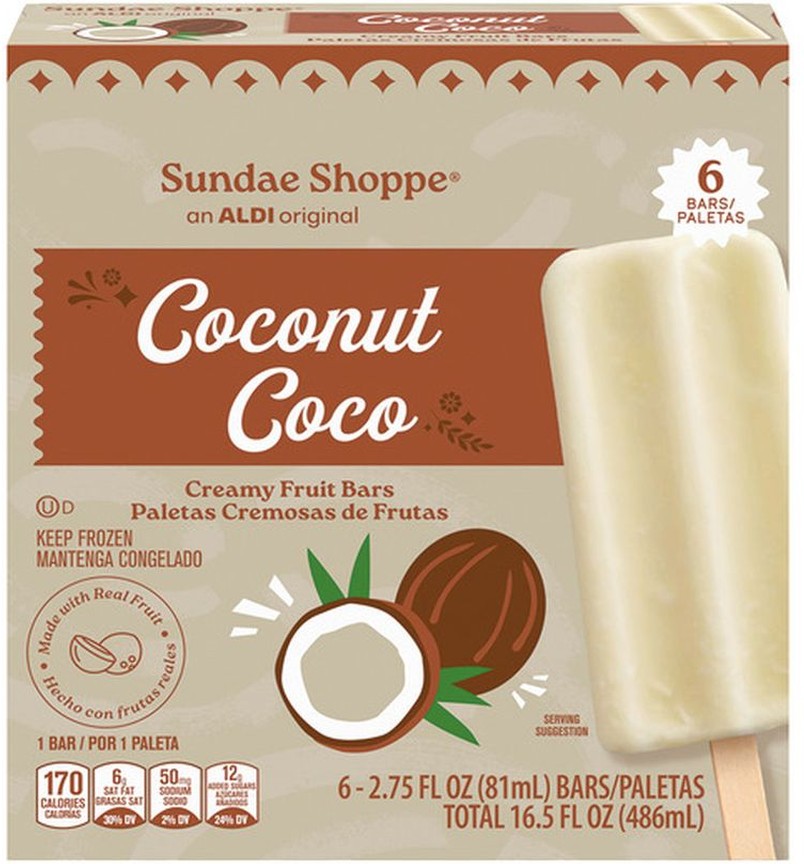 Creamy Coconut Coco Fruit Bars