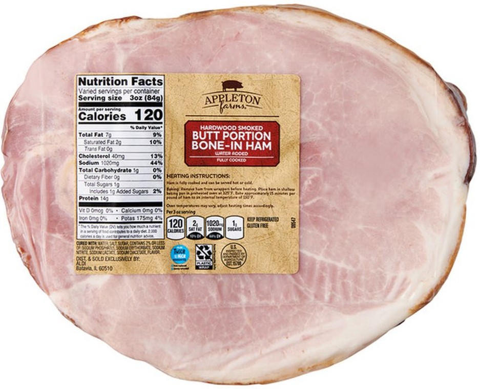 Smoked Ham Butt Portion