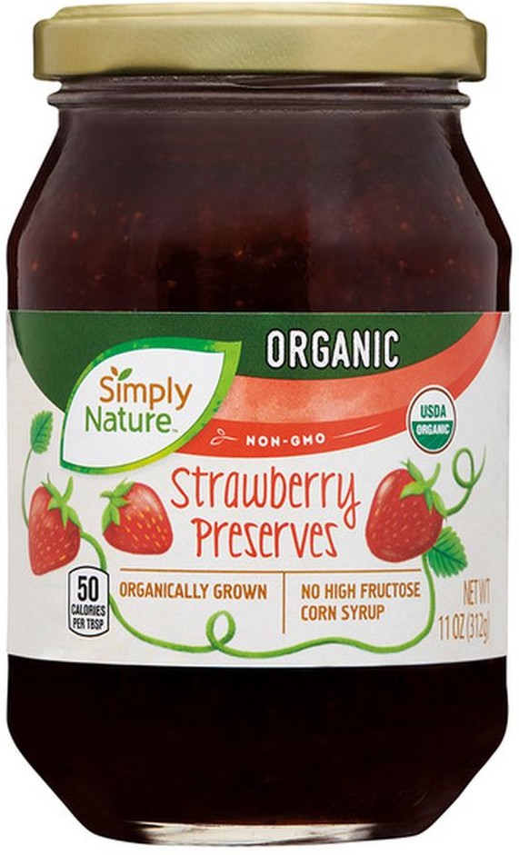 Organic Strawberry Preserves
