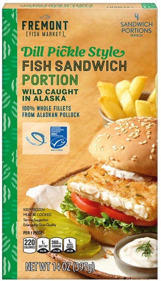 Dill Pickle Pollock Portion