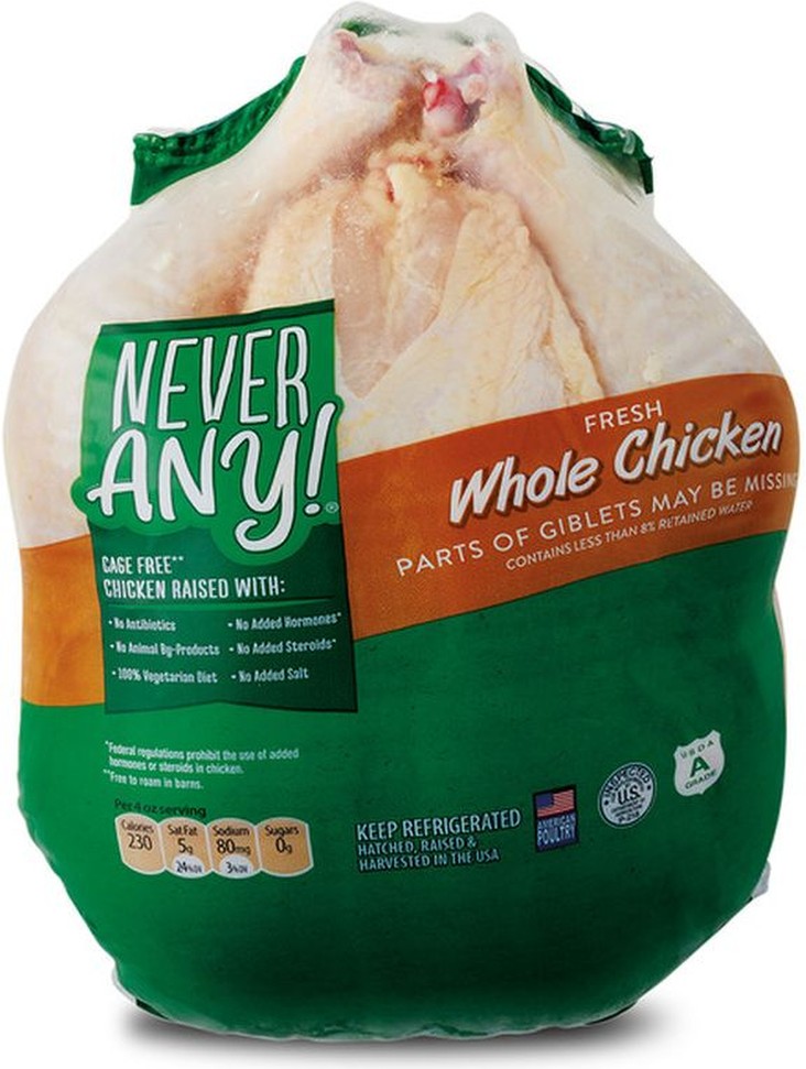Fresh Antibiotic Free Whole Chicken