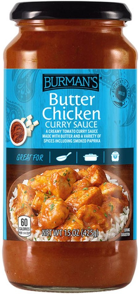 Mild Butter Chicken A Creamy Tomato To Simmer Sauce With Almonds & Smoked Paprika