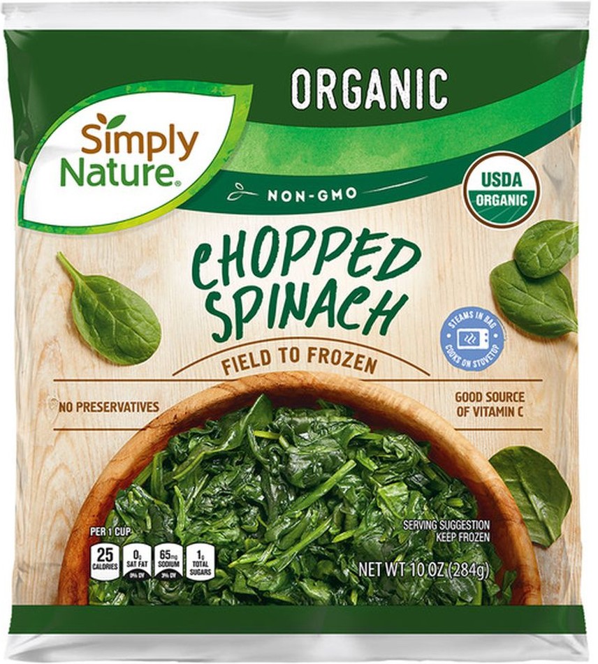 Steamable Organic Spinach