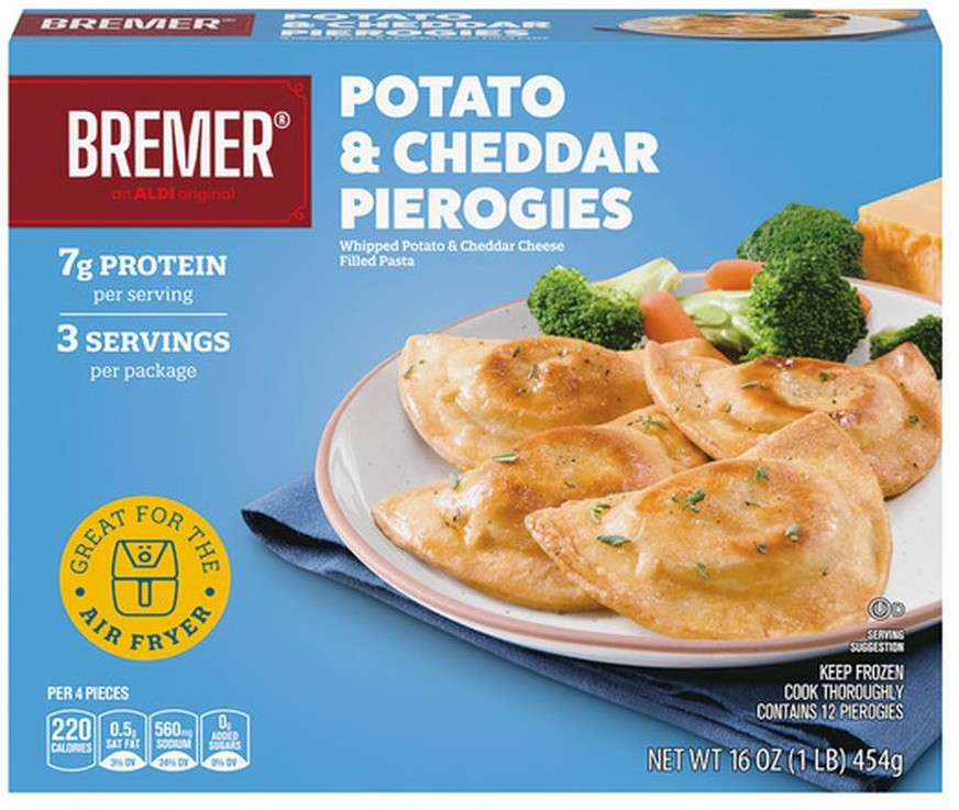 Potato and Cheddar Pierogis