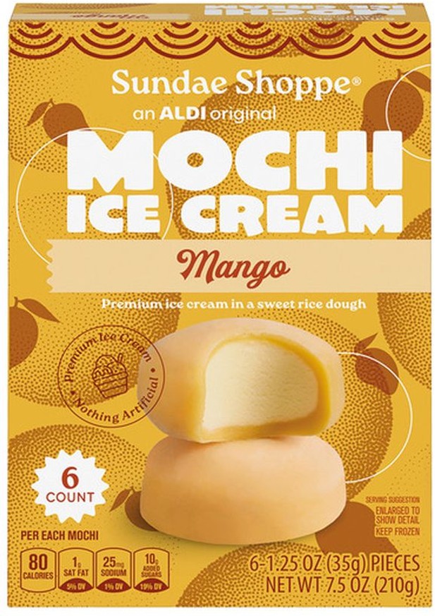 Mango Mochi Ice Cream