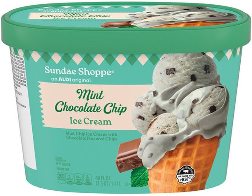 Mint Chocolate Chip Ice Cream