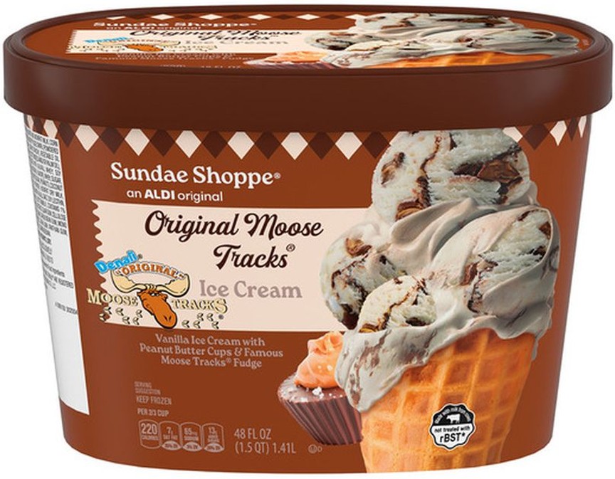 Moose Tracks Ice Cream