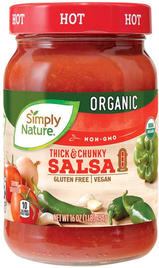 Organic Salsa Hot