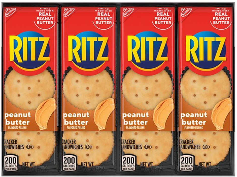 Peanut Butter Sandwich Crackers, Snack Packs