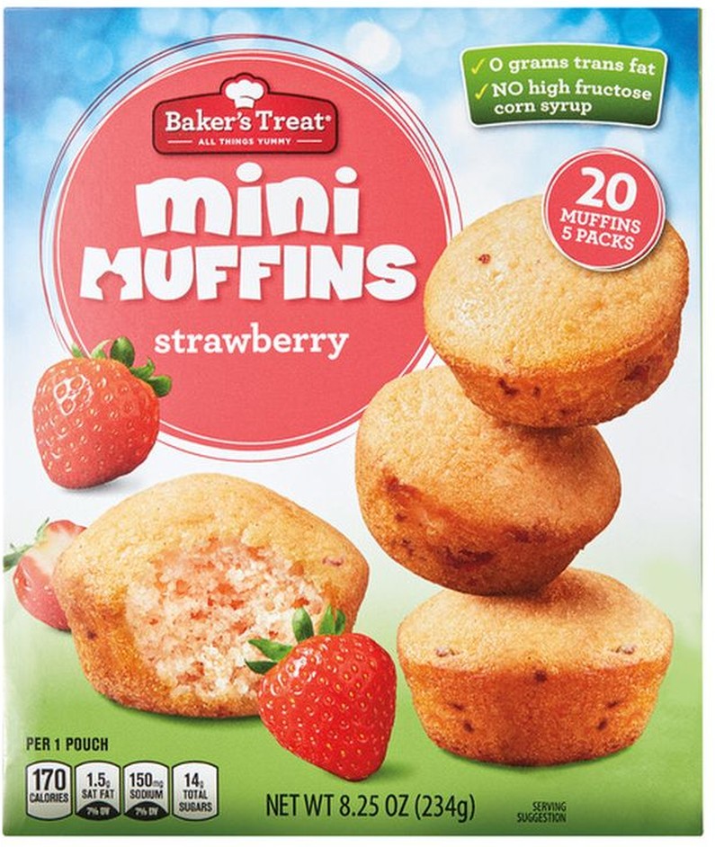 Strawberry Mini Muffins