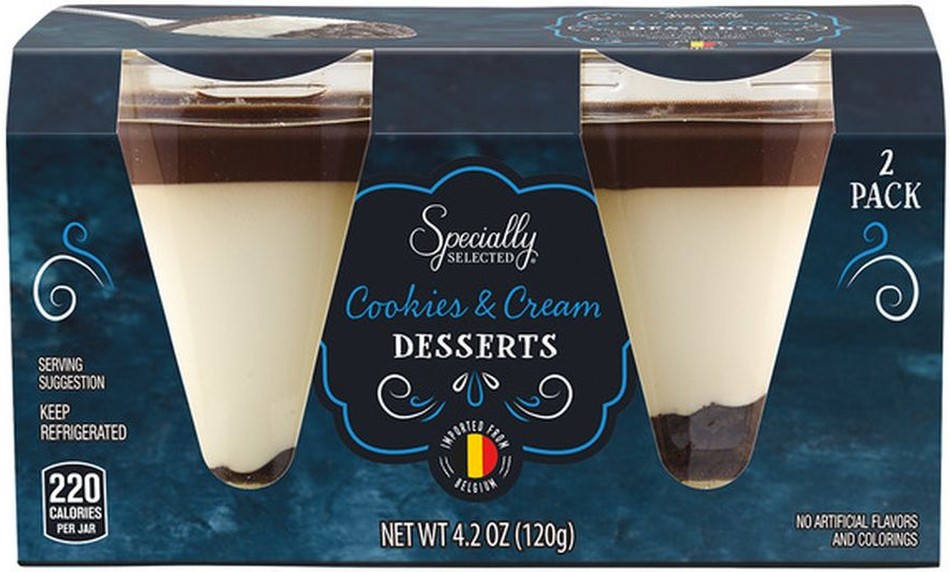 Cookies and Cream Mousse Cups