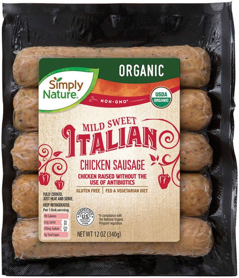 Organic Italian Chicken Sausage