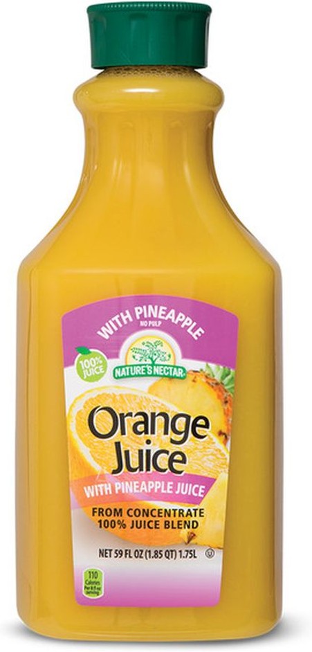 Orange Juice with Pineapple