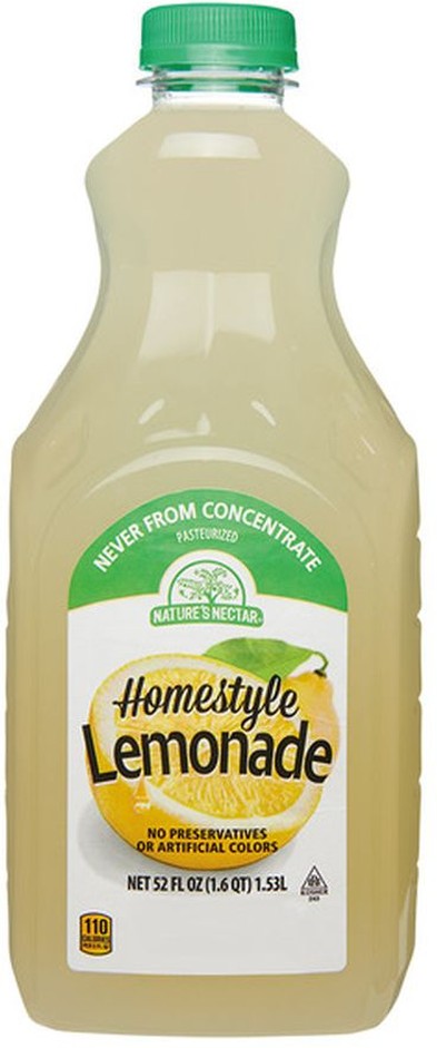 Not from Concentrate Lemonade