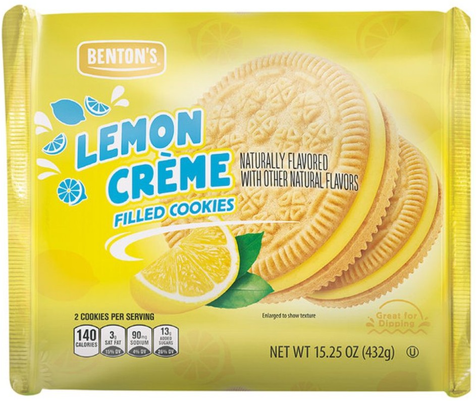 Lemon Sandwich Cremes