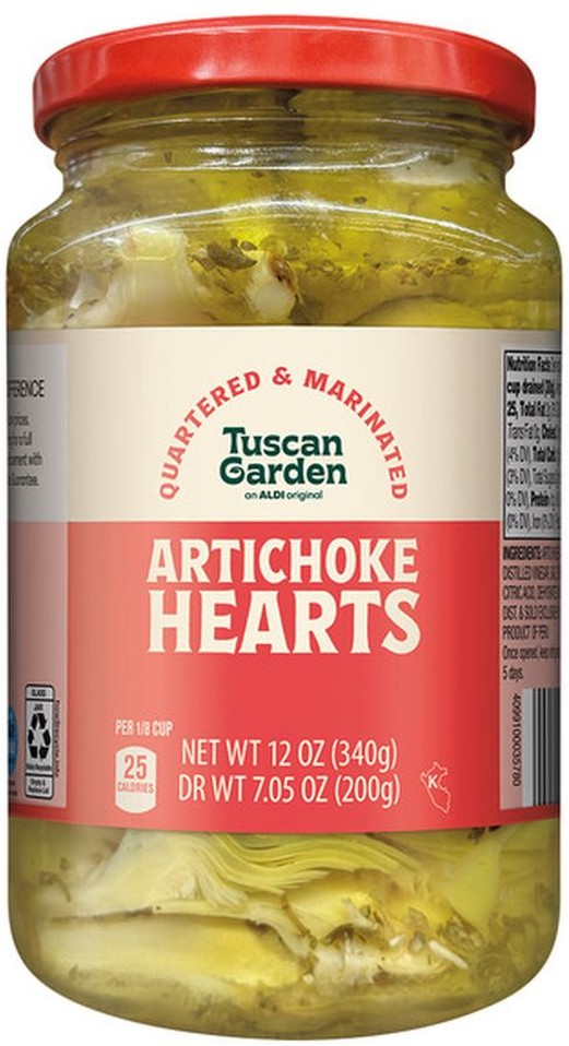 Marinated Artichoke Quarters
