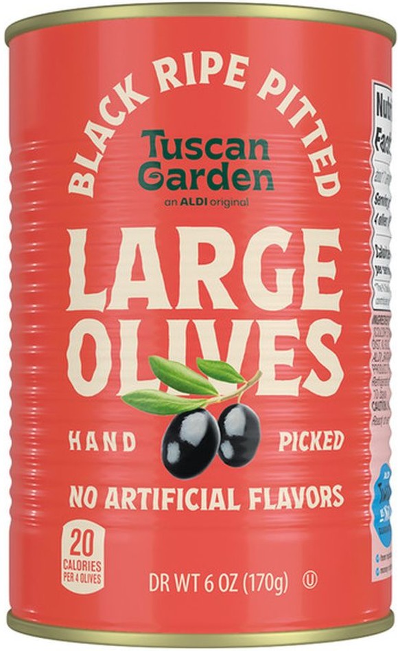 Large Ripe Pitted Olives
