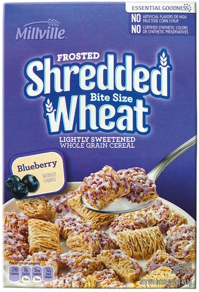 Blueberry Frosted Shredded Wheat