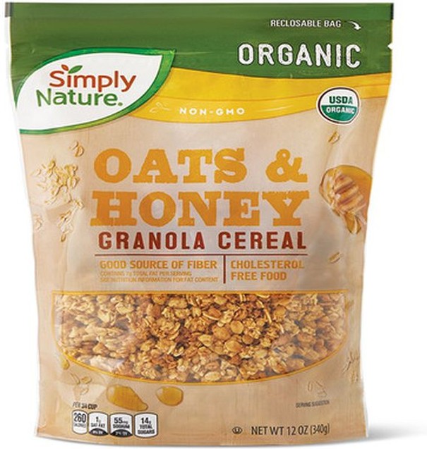 Organic Oats & Honey Granola