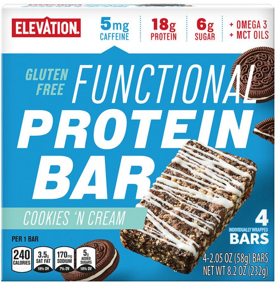 Functional Protein Bar, Cookies 'N Cream