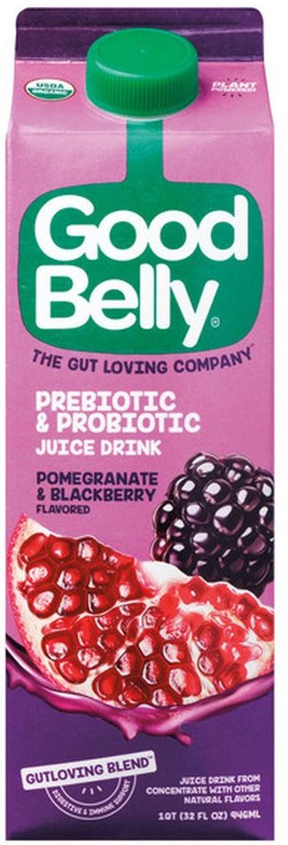Good Belly Pomegranate Blackberry Probiotic Juice