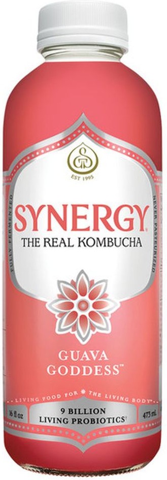 Synergy Organic Kombucha Guava Goddess