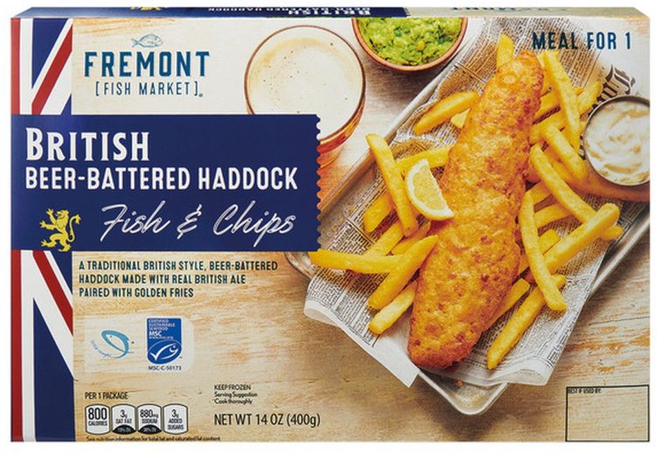 Beer Battered Haddock Fillet & Chips