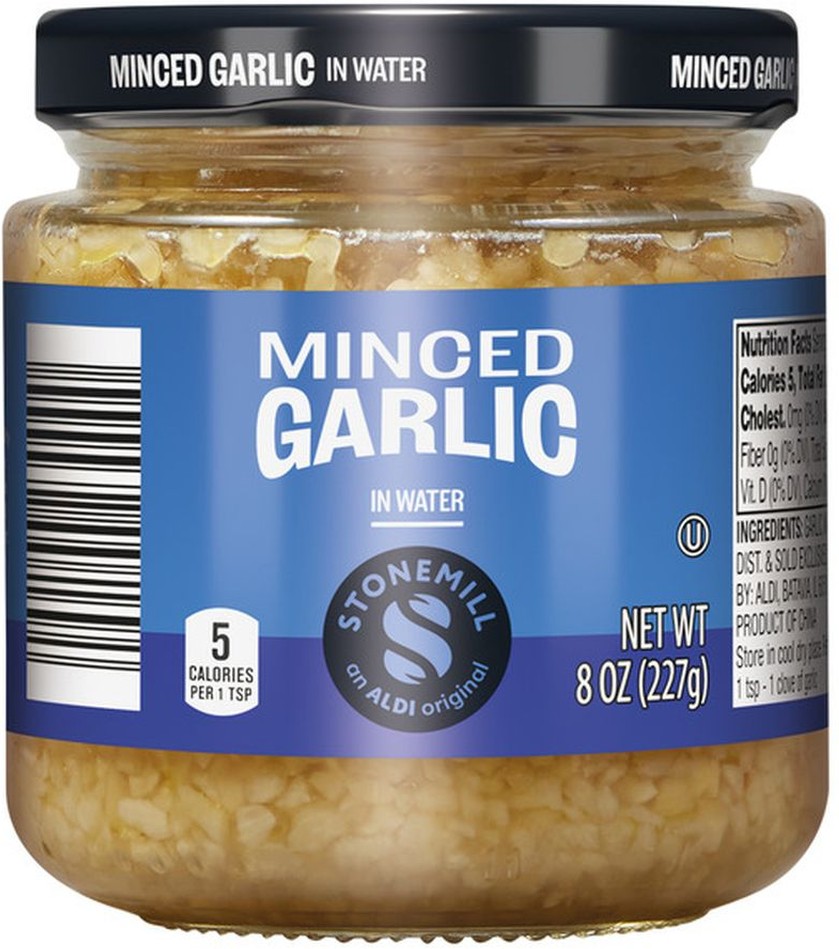 Minced Garlic in Water