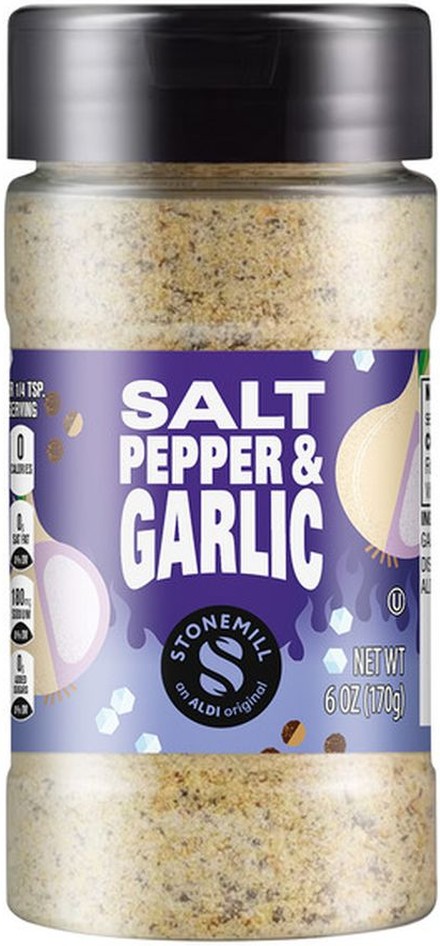 Salt Pepper Garlic Grilling Blend