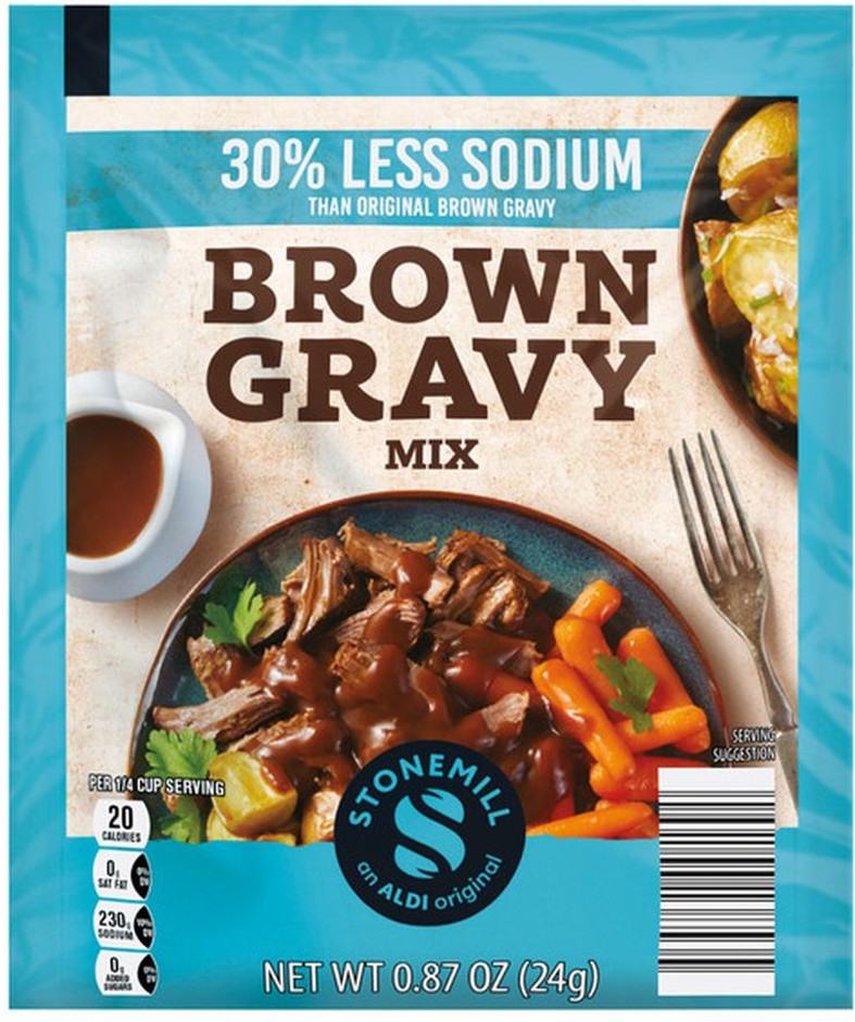 Reduced Sodium Brown Gravy MIx