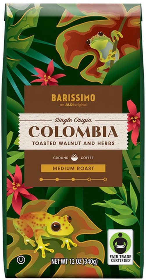 Fair Trade Single Origin Colombia Ground Coffee