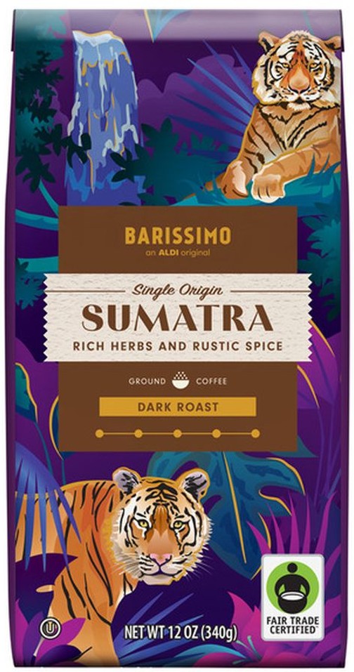Fair Trade Single Origin Sumatra Ground Coffee