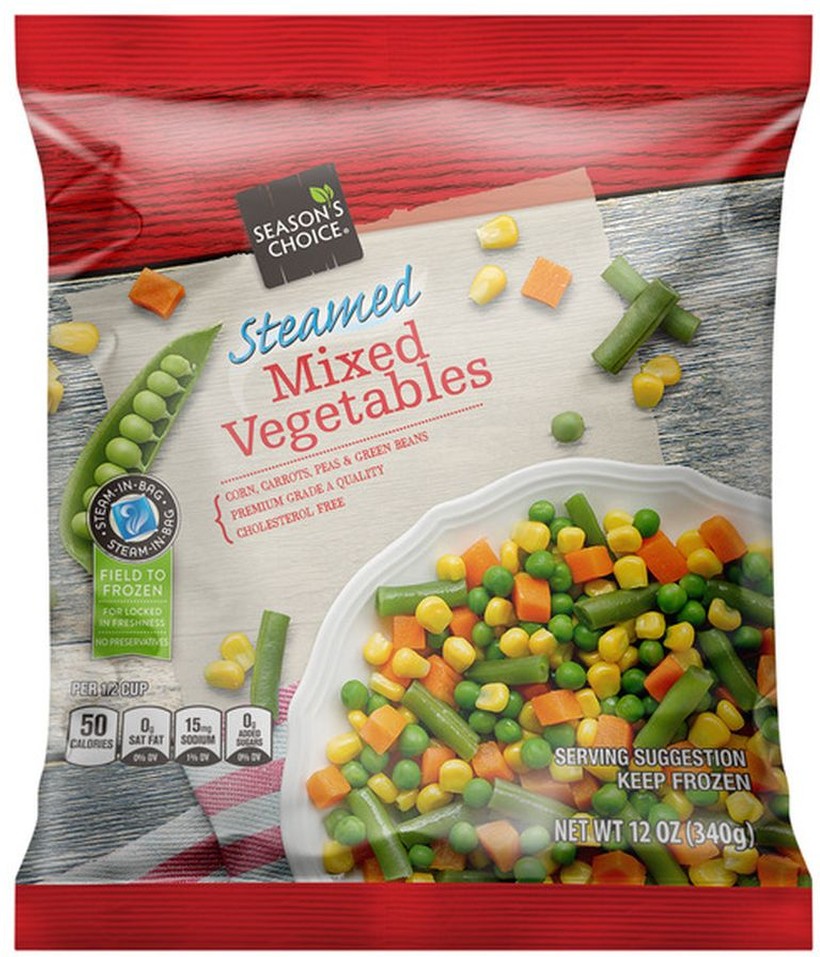 Steamable Frozen Mixed Vegetable