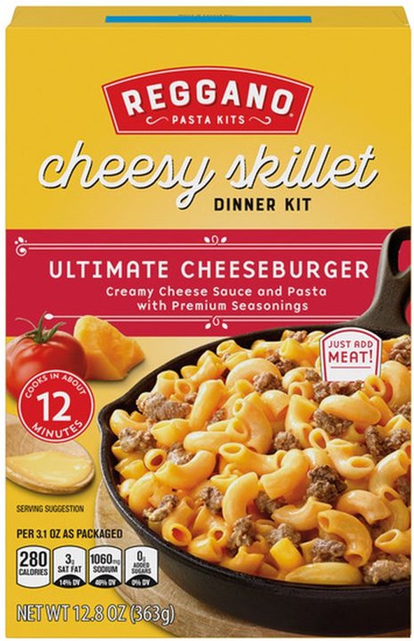 Cheeseburger Cheesy Skillet Dinner