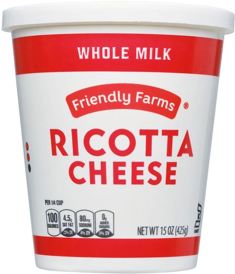 Whole Milk Ricotta Cheese