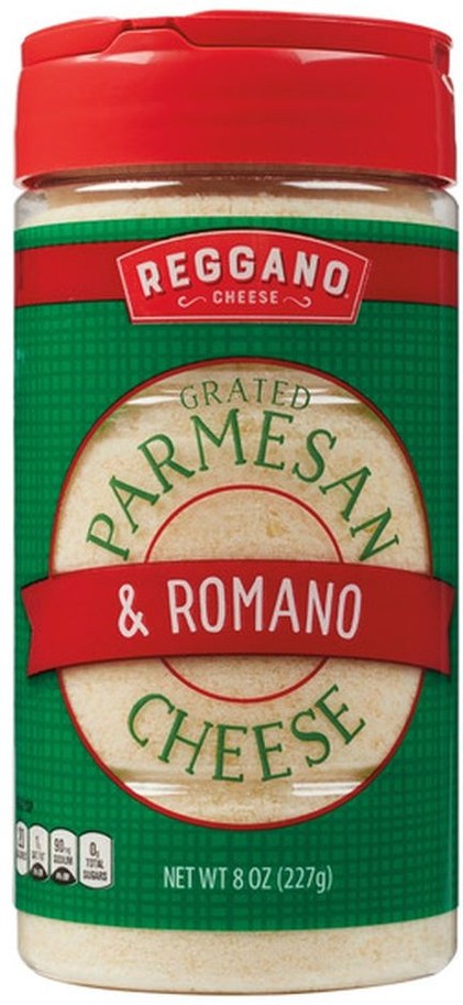 Grated Parmesan and Romano Cheese