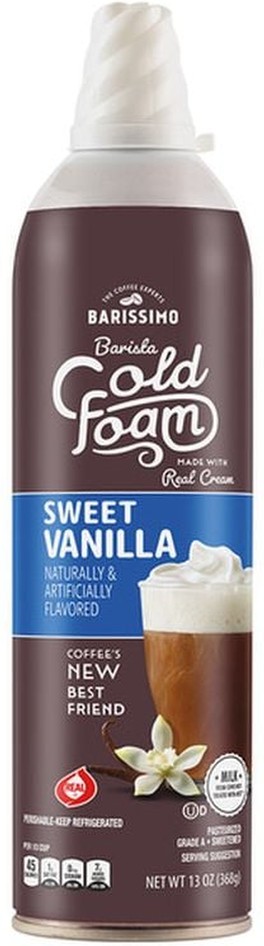 Sweet Vanilla Barista Cold Foam